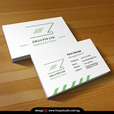 Gills Pte Ltd Businesscard design